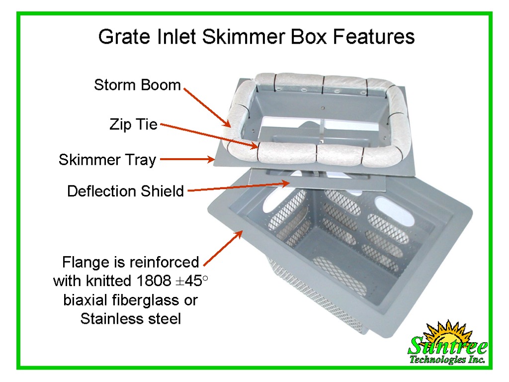 Grate Inlet Skimmer Box™ JenHill