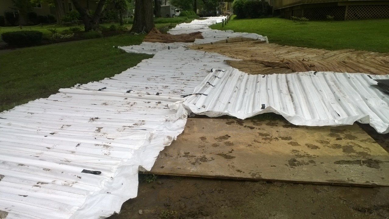 Ages Mud Mats for surface protection